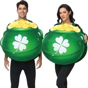2 Pack Green Shamrock Costumes